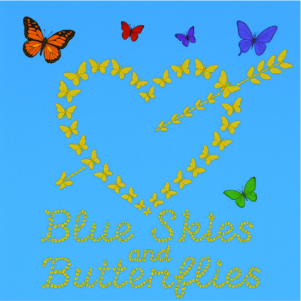 Cover art for Blue Skies and Butterflies