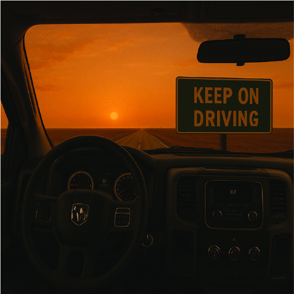 Cover art for Keep on Driving